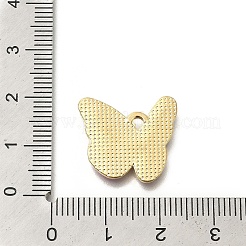 合金エナメルチャーム  ゴールドカラー  バタフライチャーム  藤紫色  17.5x18.5x1mm  穴：1.6mm&nbsp;FIND-G078-35G-12