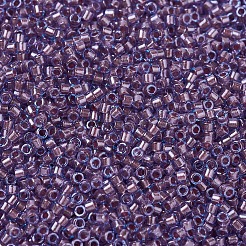 MIYUKIデリカビーズ  シリンダー  日本製シードビーズ  11/0  （db0922)輝くオーキッドライニングアクア  1.3x1.6mm  穴：0.8mm  約10000個/袋  50 G /袋&nbsp;SEED-X0054-DB0922