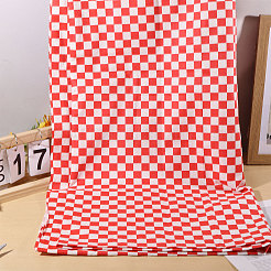 2mの綿タータン柄生地  服装アクセサリー  レッド  1600x0.1mm&nbsp;DIY-PH0038-01A