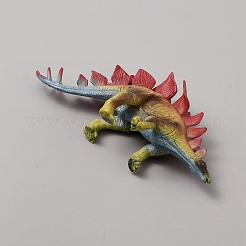 樹脂ディスプレイ装飾  インテリアオーナメントパーツ  恐竜  インディアンレッド  155x27x70mm&nbsp;AJEW-WH0270-286E
