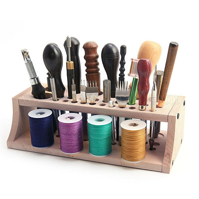 レザー ツールホルダー Amazon.co.jp: レザーツールホルダー、木製レザークラフトツール