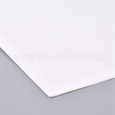 厚紙紙マットボードセンター  DIY プロジェクトや独自の画像サイズ用  ホワイト  25x20x0.1cm&nbsp;LS-DIY-WH0157-76B-1