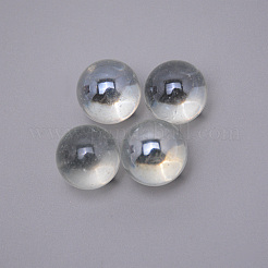 透明ガラスビーズ  穴なし/ドリルなし  ラウンド  透明  13.8~14.5mm  約230個/袋&nbsp;GLAA-WH0021-01A