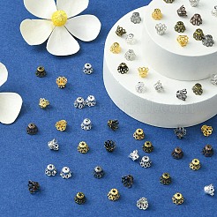 600 個 6 色のアイロンビーズキャップ  ミックスカラー  6x4.5mm  100個/カラー&nbsp;IFIN-YW0003-05