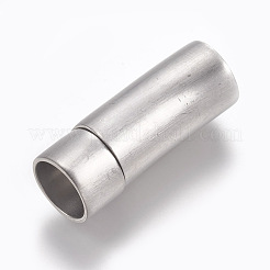 304ステンレススチール製バヨネット留め具  マット  つや消しプラチナ  32x12mm  穴：10mm&nbsp;STAS-A035A-10MP