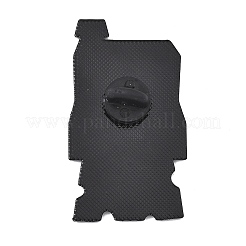 インスタントカメラのエナメルブローチ  バックパック用合金ラペルピンバック  淡黄色  45x25.5mm&nbsp;AL-I001-05EB-01