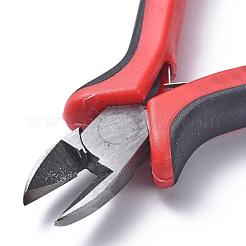 炭素鋼のアクセサリープライヤーセット  フェロニッケル  丸い鼻  サイドペンチやワイヤーカッター  レッド  110~130x45~80mm&nbsp;PT-MSMC001-M6