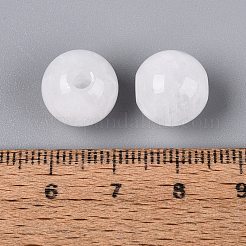 天然石クオーツクリスタルビーズ  ラウンド  水晶  12x11~11.5mm  穴：3mm&nbsp;G-Q602-08C-14