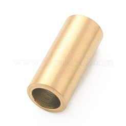 イオンプレーティング(IP) 304ステンレススチール製マグネット留め具  コラム  18KGP本金メッキ  穴：6mm  16mm&nbsp;STAS-B017-01D-G