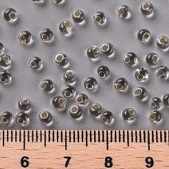 TOHO差し玉ビーズ  日本製シードビーズ  （21)つの銀で裏打ちされた透明なクリスタルクリア  3.5x3x2.5mm  穴：0.8mm  約450 G /袋&nbsp;SEED-TM03-21
