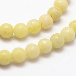 天然石クリソコラビーズ連売り  ラウンド  2mm  穴：0.5mm  約190個/連  40.5cm&nbsp;G-N0198-01-2mm