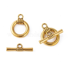 チベット風マンテル  カドミウムフリー＆ニッケルフリー＆鉛フリー  リング  アンティーク黄金  18x13.8x2.5mm  穴：5mm&nbsp;LS-GLF1220Y-NF
