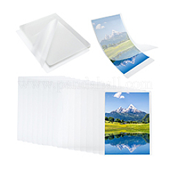 ペット用ラミネートポーチフィルム写真保護シート100枚  ホットラミネーター用  長方形  透明  220x160x0.1mm&nbsp;AJEW-WH0752-110
