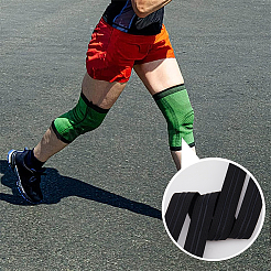 平らなポリエステルの滑り止め弾性コード  シリコングリッパー弾性バンド  洋服アクセサリー  ブラック  20mm&nbsp;OCOR-GF0003-16A-01