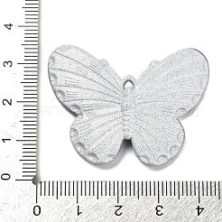 印刷された不透明なアクリルビーズ  蝶  カラフル  31x41x4.5mm  穴：1.5mm&nbsp;MACR-R004-02