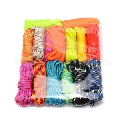 15バンドル15色ポリセッターコード  ミックスカラー  5x2mm  約3 M /バンドル  1bundle / color&nbsp;OCOR-WH0066-08