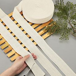 綿綿ツイルテープリボン  ヘリンボーンリボン  家の装飾のための  ギフトのラッピングと DIY 工芸品の装飾  アンティークホワイト  2