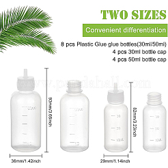 プラスチック接着剤液体容器  ボトルディスペンサー  ミックスカラー  ボトルディスペンサー：29~36x82~93mm  ボトルストッパー：17.5x8mm  プラスチック流体精密ブラントニードルディスペンスチップ：24~30x7.5mm  内腔：0.26~1.5mm  外径：0.52~2mm&nbsp;CON-BC0003-13