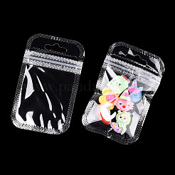 透明なプラスチック製の再封可能な包装袋  長方形  透明  9x5.5x0.02cm  片側の厚さ：2.3ミル（0.06mm）&nbsp;OPP-T002-01A