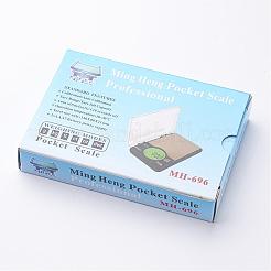 ポータブルデジタルスケール  ポケットスケール  値：0.01 G〜600 G  ブラック  130x80x21mm&nbsp;TOOL-J010-02
