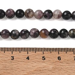 天然石チャロアイトビーズ連売り  スムーズなラウンド  6~6.5mm  穴：1.5mm  約65個/連  16.14''（41センチメートル）&nbsp;GG-CBA6BAC-A05