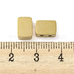 イオンプレーティング（IP）304ステンレス鋼マルチ連リンク  長方形  ゴールドカラー  6x8.5x4mm  穴：1.2mm&nbsp;STAS-Q319-03D-G