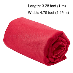 ベルベット布ソファ生地  フラット  ファイヤーブリック  145cm&nbsp;DIY-WH0056-48A
