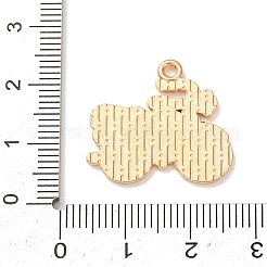 エナメルペンダントと合金  バイクチャーム  ゴールドカラー  ブラック  21x22.5x1mm  穴：1.6mm&nbsp;AL-CBA9CD2-03B