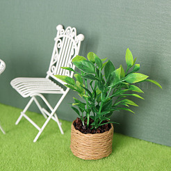 プラスチック製のミニチュア装飾品  マイクロランドスケープホームドールハウスアクセサリー  小道具の装飾のふりをする  植物  芝生の緑  30x75mm&nbsp;PW-WG84498-01