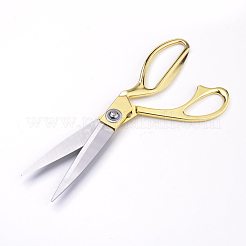2cr13ステンレススチールテーラーハサミ  はさみ  ゴールド  235x72x17mm  箱：28x9.5x2センチメートル&nbsp;TOOL-Q011-03B
