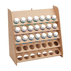 木製ディスプレイスタンド  淡い茶色  31x6.65x0.28cm&nbsp;ODIS-WH0061-59B