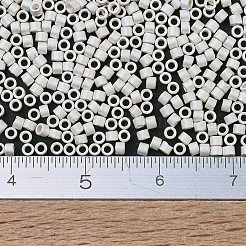 MIYUKIデリカビーズ  シリンダー  日本製シードビーズ  11/0  （db0551f）マットスターリングメッキ  1.3x1.6mm  穴：0.8mm  約10000個/袋  50 G /袋&nbsp;SEED-X0054-DB0551F