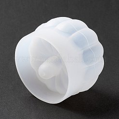 カボチャディスプレイシリコーン型  UVレジン用  エポキシ樹脂工芸品作り  ホワイト  68x51mm  内径：45mm&nbsp;DIY-I096-12