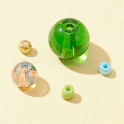 20g透明アクリルビーズセット  多面カット  双円錐形  ミックスカラー  6x5.5~6mm  穴：1~2mm&nbsp;TACR-FS0001-35