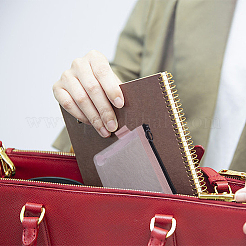 ナイロンメッシュ収納ジッパーバッグ5個（5色）  長方形  ミックスカラー  10.2x11.8x2.7cm  1pc /カラー&nbsp;ABAG-CN0001-60