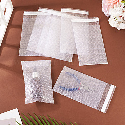 PEフィルムバブルバッグ  粘着式バブルメーラー  長方形  ホワイト  19x10x0.2cm&nbsp;ABAG-TAC0035-08C