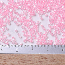 MIYUKIデリカビーズ  シリンダー  日本製シードビーズ  11/0  （db0244)ピンクセイロン  1.3x1.6mm  穴：0.8mm  約2000PCS /ボトル  10 G /ボトル&nbsp;SEED-JP0008-DB0244