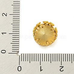 縫い付けラインストーン  ガラスクリスタルラインストーンマルチ連リンク  真鍮製爪付き台座付き  衣料品アクセサリー  フラットラウンド  ミックスカラー  11x7mm  穴：1.2mm&nbsp;EGLA-F162-21G