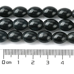 ナチュラルブラックオニキスビーズ連売り  染め＆加熱  ライス  8~8.5x9.5~10mm  穴：1mm  約40個/連  15.59~15.75''（39.6~40センチメートル）&nbsp;G-D067-D01