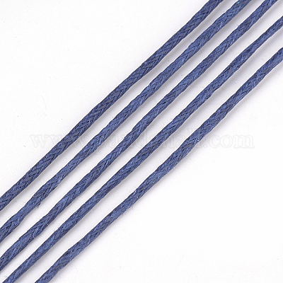 ワックスコットンコード  藤紫色  1.5mm  約360ヤード/バンドル（330m /バンドル）&nbsp;YC-S007-1.5mm-223-1