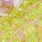 Transparent Acrylic Beads, Round, Green Yellow, 14mm, about 320pcs/500g.