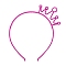 Luminous Plastic Headbands, Crown, Camellia, 140x120mm