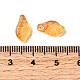 ガラスビーズ  葉  オレンジ  12x6.5x5mm  穴：0.8mm&nbsp;GLAA-D303-08E-3