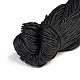 中国のワックスコットンコード  ブラック  2mm  約382.76ヤード（350m）/バンドル&nbsp;YC2mm131-2