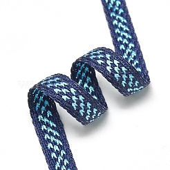 編みナイロンリボン  藤紫色  3/8インチ（10mm）  約25ヤード/ロール（22.86メートル/ロール）&nbsp;SRIB-N003-09G