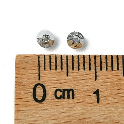 プレシオサ®クリスタルビーズ  チェコクリスタル  双円錐形(451 69 302 ロンデル)  00030 270 ラブラドール  3mm  穴：0.8mm&nbsp;Y-PRC-BA3-00030-270