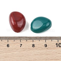 不透明なアクリルビーズ  ナゲット  ミックスカラー  17~18x13~13.5x8~8.5mm  穴：1.4mm  393個/ 500g&nbsp;OACR-Z036-02A
