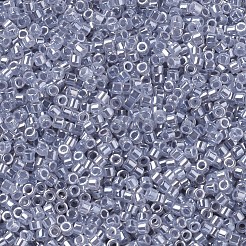MIYUKIデリカビーズ  シリンダー  日本製シードビーズ  11/0  （db0242)シルバーグレーセイロン  1.3x1.6mm  穴：0.8mm  約2000PCS /ボトル  10 G /ボトル&nbsp;SEED-JP0008-DB0242