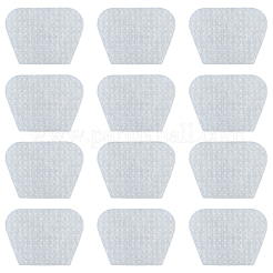 シリコン家具パッド  テーブルと椅子用  台形  ホワイト  115x82x1.5mm  16pcs /シート&nbsp;AJEW-WH20020-565A