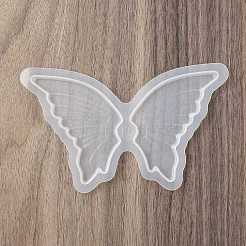 蝶の羽 DIY シリコンモールド  レジン型  UVレジン用  エポキシ樹脂工芸品作り  ホワイト  90x143x5.5mm&nbsp;SIMO-G010-01A